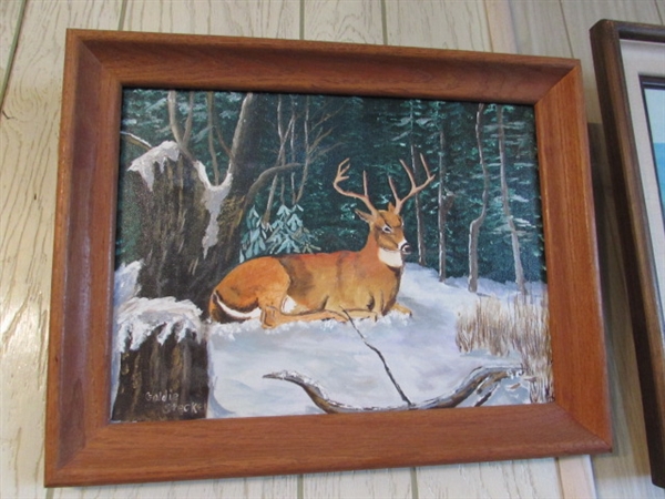 2 ORIGINAL PAINTINGS BY GOLDIE STECKEL