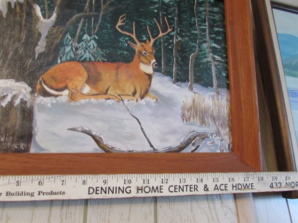 2 ORIGINAL PAINTINGS BY GOLDIE STECKEL