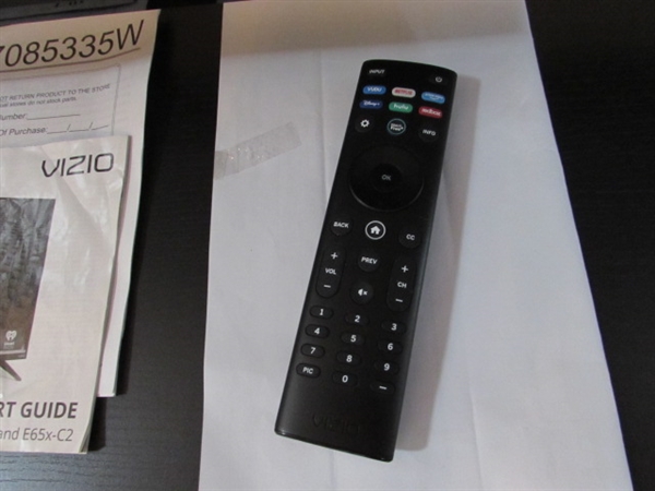 50 VIZIO FLAT SCREEN TV WITH STAND