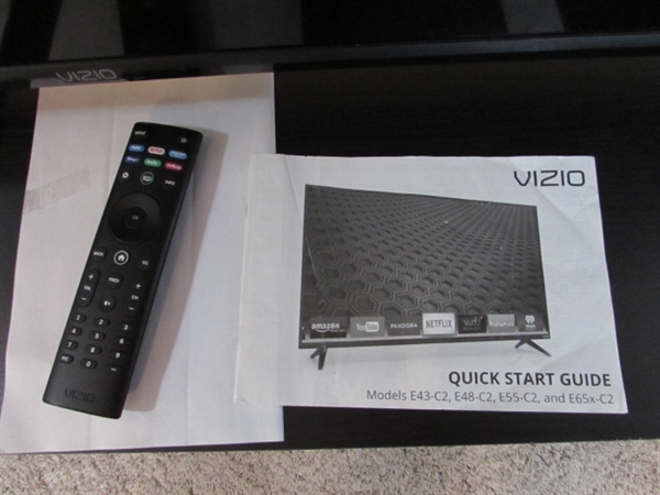 50 VIZIO FLAT SCREEN TV WITH STAND