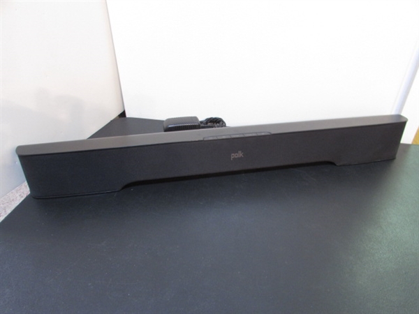POLK AUDIO SOUNDBAR WITH REMOTE