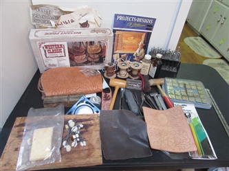 LEATHER CRAFTING KIT, TOOLS & MORE