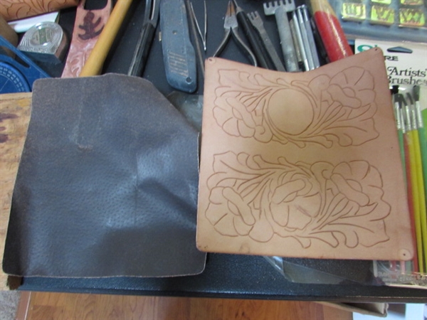LEATHER CRAFTING KIT, TOOLS & MORE