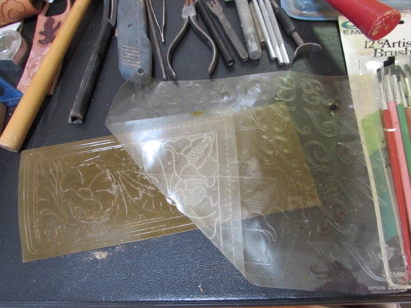 LEATHER CRAFTING KIT, TOOLS & MORE