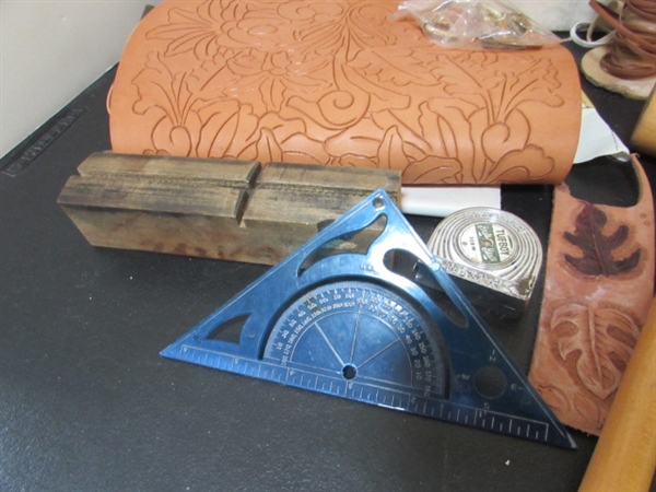 LEATHER CRAFTING KIT, TOOLS & MORE
