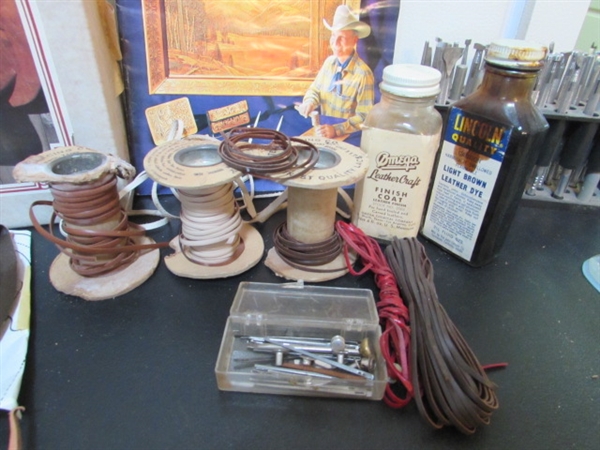 LEATHER CRAFTING KIT, TOOLS & MORE