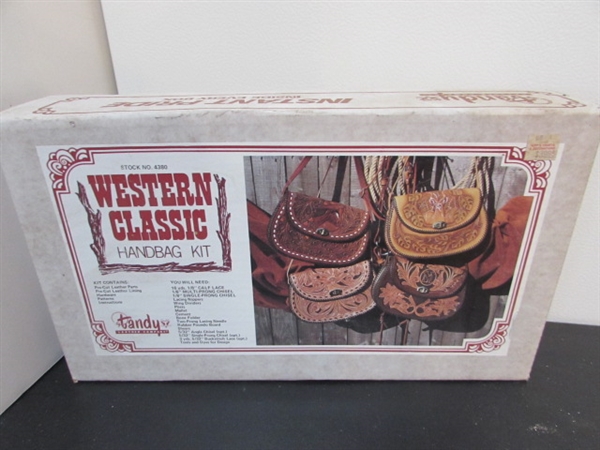 LEATHER CRAFTING KIT, TOOLS & MORE