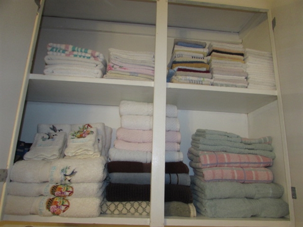 BATH TOWELS, HAND TOWELS & WASHCLOTHS
