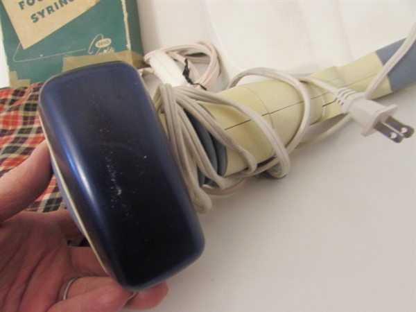 SCALE, BLOOD PRESSURE MONITORS, HEATING PAD & MORE