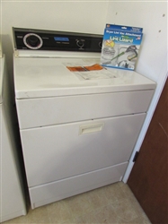 WHIRLPOOL HEAVY DUTY-LARGE CAPACITY ELECTRIC DRYER & LINT LIZARD