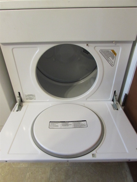 WHIRLPOOL HEAVY DUTY-LARGE CAPACITY ELECTRIC DRYER & LINT LIZARD