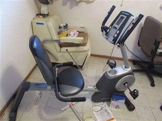 PROFORM 110R RECUMBENT EXERCISE BIKE & OTHER EXERCISE EQUIPMENT