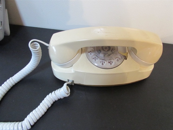 VINTAGE & MODERN TELEPHONES & 2 FLIP PHONES