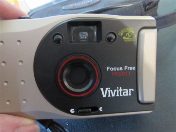 35mm VIVITAR CAMERA & DIGITAL KODAK CAMERA & MORE