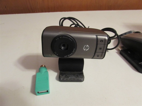 HP PRINTER, DELL COMPUTER SPEAKERS & OTHER COMPUTER SUPPLIES