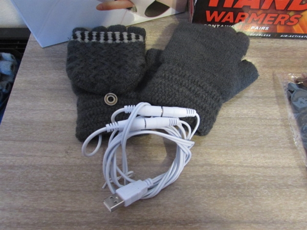 HEATED GLOVES, HAND MASSAGER, HAND WARMERS & MORE