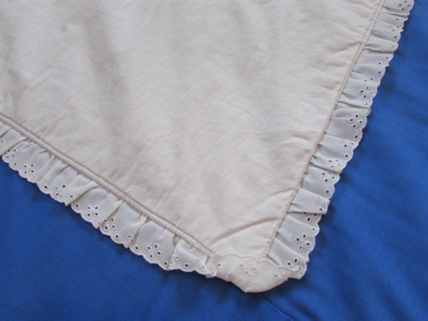 HAND APPLIQUED QUILT