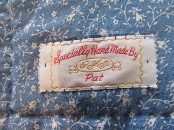 HAND APPLIQUED QUILT