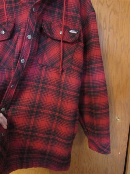 MEN'S 2XL DICKIES FLANNEL JACKET