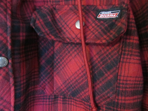 MEN'S 2XL DICKIES FLANNEL JACKET