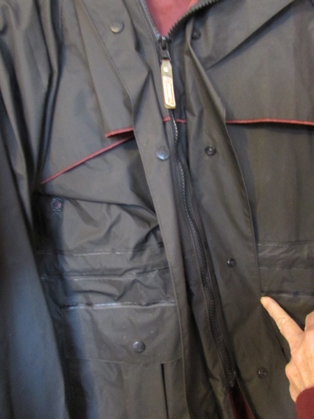 2 RAIN JACKETS