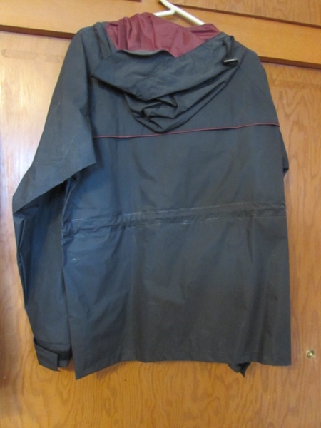 2 RAIN JACKETS