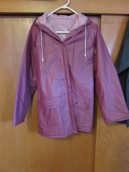 2 RAIN JACKETS