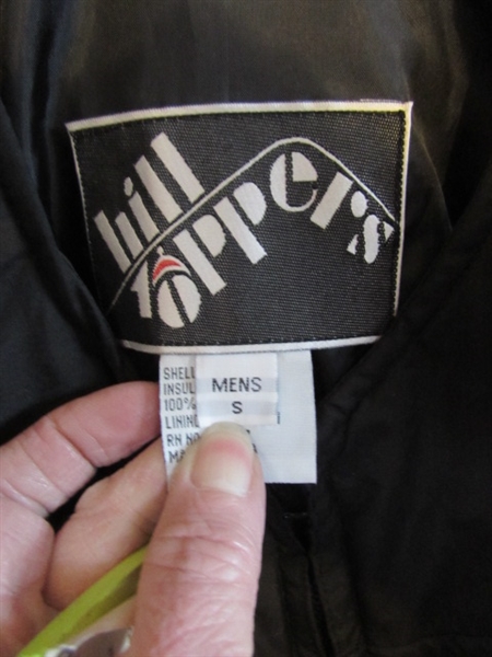 INSULATED BIB OVERALLS & KNIT JACKET