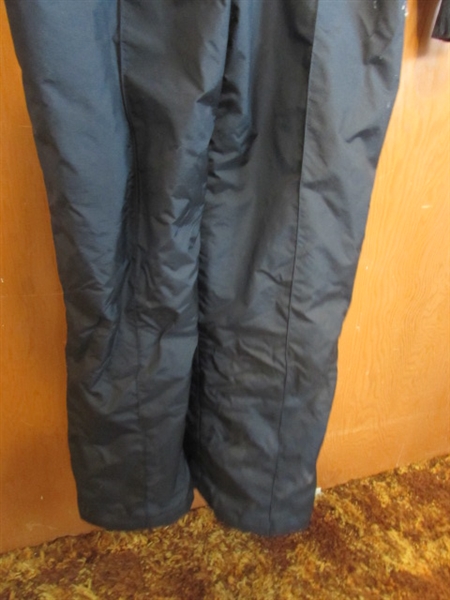INSULATED BIB OVERALLS & KNIT JACKET