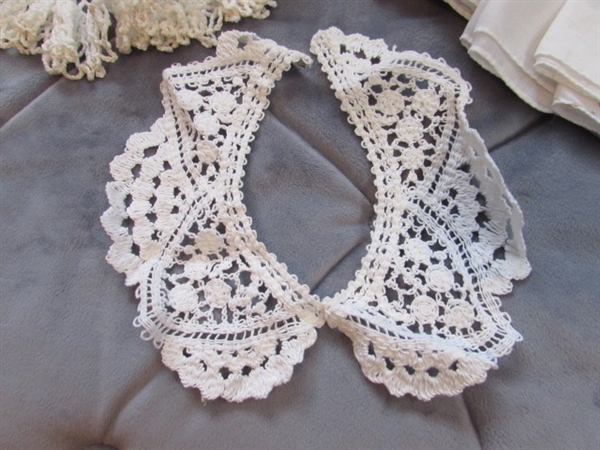 VINTAGE DOILIES & HANKIES