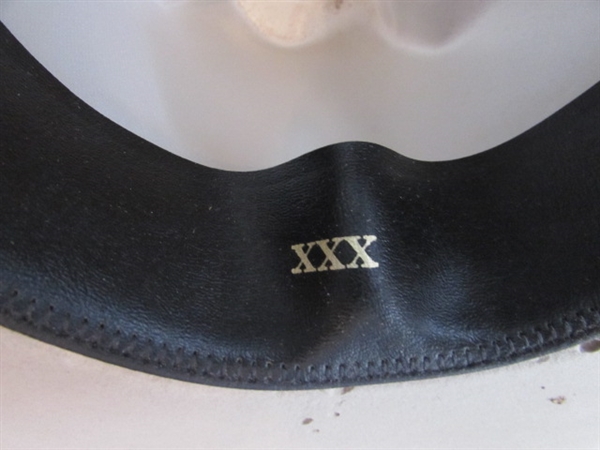 2 WOOL COWBOY HATS - STETSON HAS MOTH DAMAGE