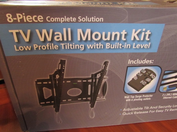 37 VIZIO FLAT SCREEN TV WITH WALL MOUNT