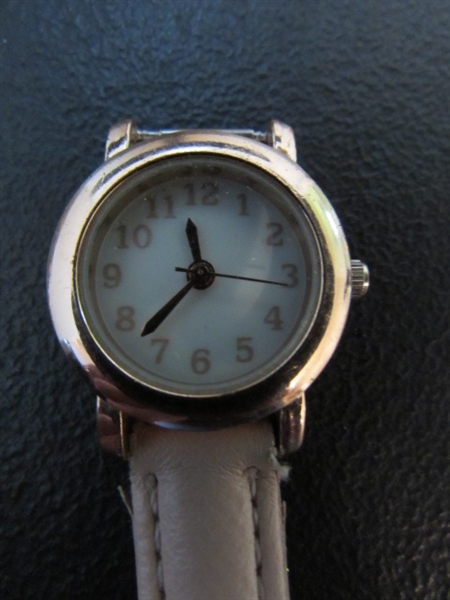 LADIES ELGIN WRIST WATCH & OTHER TIME PIECES - UNTESTED