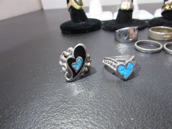 FASHION JEWELRY RINGS - SMALL SIZES 5-6