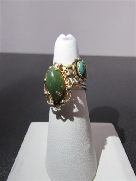 FASHION JEWELRY RINGS - SMALL SIZES 5-6
