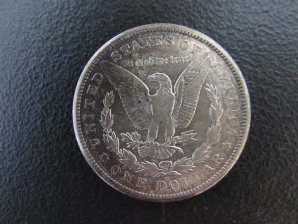 2 - 1921 MORGAN SILVER DOLLAR COINS