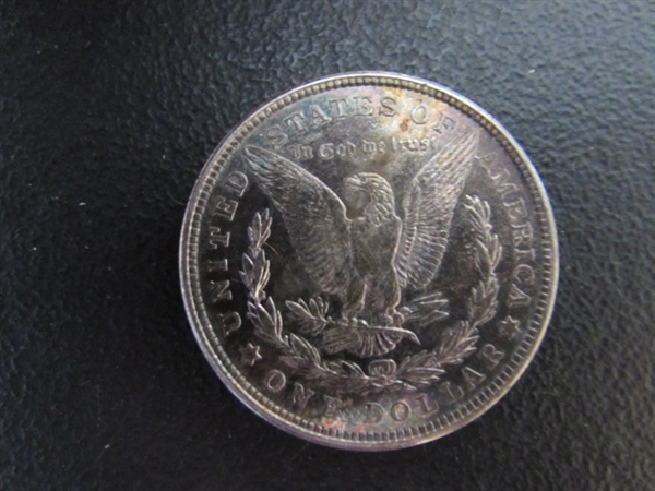 2 - 1921 MORGAN SILVER DOLLAR COINS