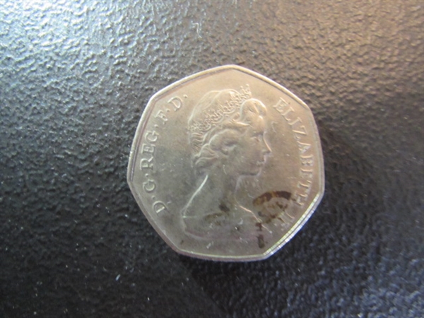 OLD MISSOURI SALES TAX RECEIPT COIN & COLLECTION OF FOREIGN COINS