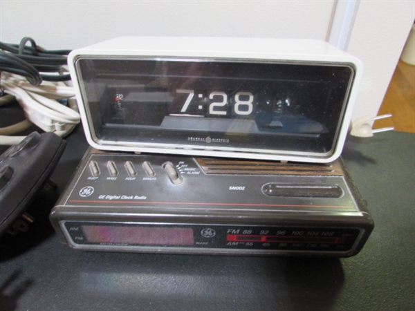 ALARM CLOCKS, POWER STRIPS, EXTENSION CORDS & MORE
