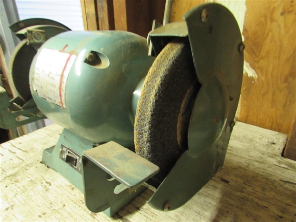 2HP BENCH GRINDER - WORKS