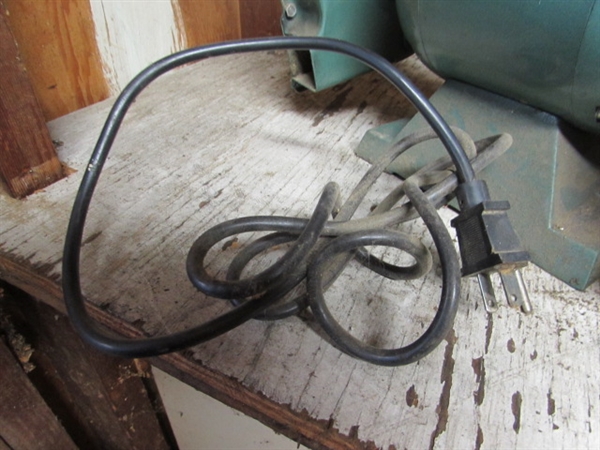 2HP BENCH GRINDER - WORKS