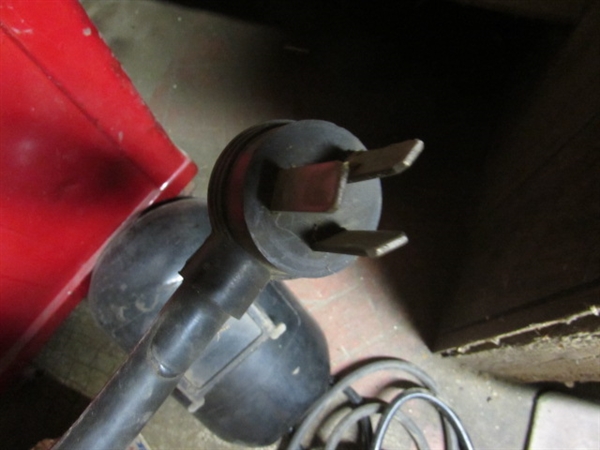POWR-KRAFT 180 AC ARC WELDER, LEADS, WELDING HELMETS & MORE