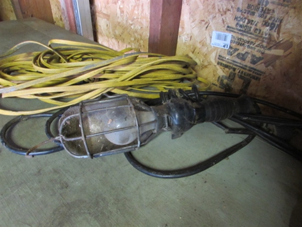 FLASHLIGHTS, LED LANTERN, DROP LIGHT & EXTENSION CORD