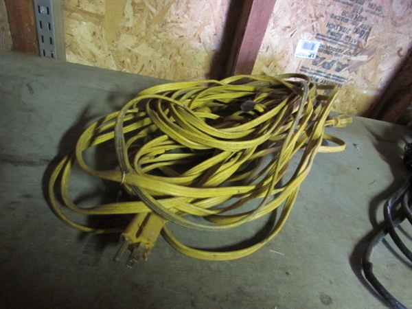 FLASHLIGHTS, LED LANTERN, DROP LIGHT & EXTENSION CORD