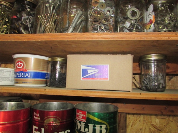 HUGE LOT OF ASSORTED HARDWARE & MISC