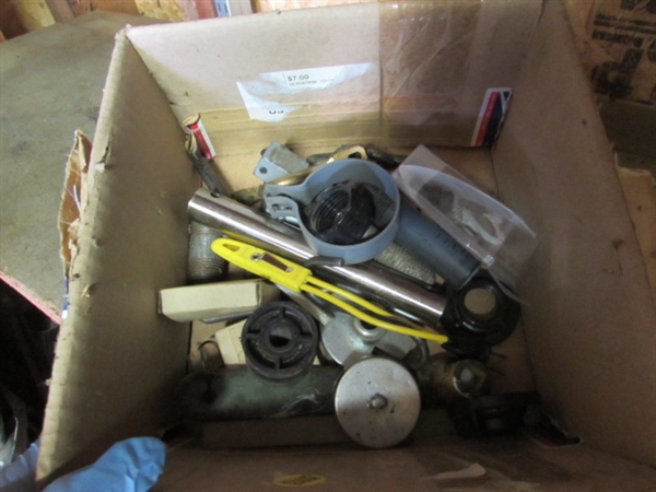 HUGE LOT OF ASSORTED HARDWARE & MISC