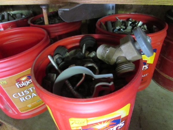 HUGE LOT OF ASSORTED HARDWARE & MISC