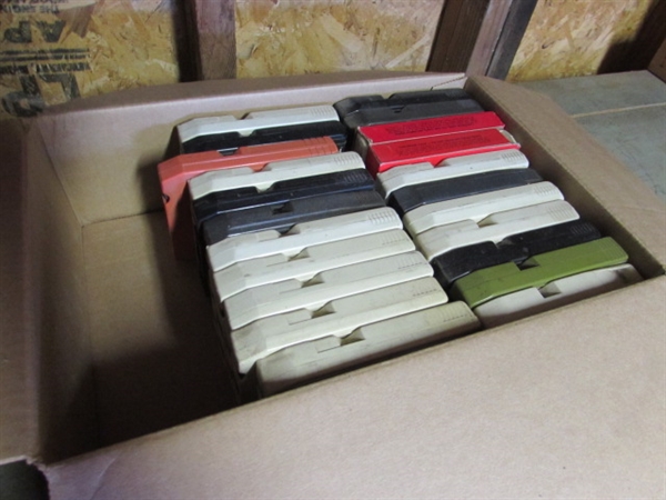 VINTAGE 8-TRACK PLAYER (UNTESTED) & 8-TRACK TAPES