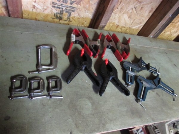 ASSORTMENT OF CLAMPS