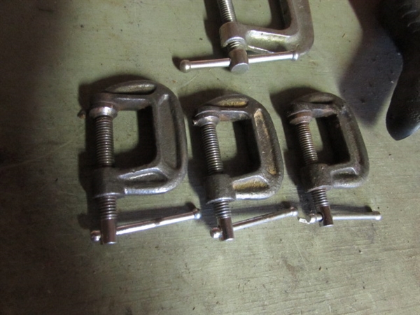 ASSORTMENT OF CLAMPS